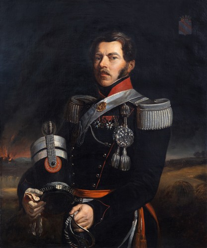 Portrait of Baron de Roisin - General of Gendarmerie