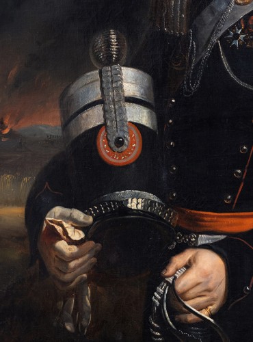 Portrait of Baron de Roisin - General of Gendarmerie - 