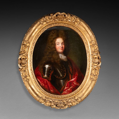 Paintings & Drawings  - Portrait of the Duke of St Simon, French school around 1700