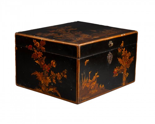 Martin varnish system box, Paris circa 1730-1750