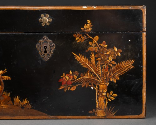 Mobilier Cabinet & Coffre - Coffret à système en vernis martin, Paris vers 1730-1750