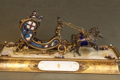 Troika In Eastern Goldsmithing 19th Century - Objects of Vertu Style Restauration - Charles X