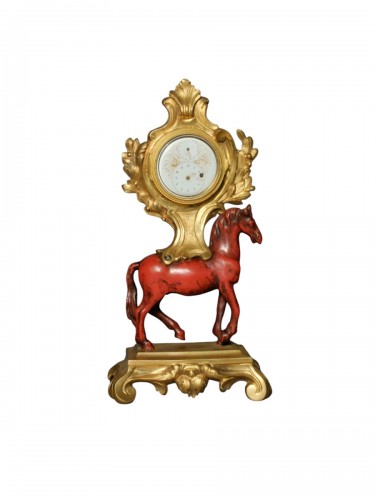 Louis XVI period desk clock 