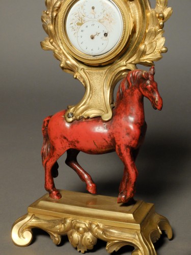 Horology  - Louis XVI period desk clock 