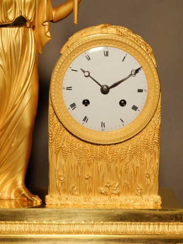 19th century - Clock representing Ceres or the allegory of summer