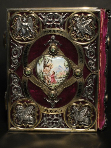 Livre d'Heures du Moyen Age, Gruel & Engelmann, Paris 1862 - Antiquités Olivier Alberteau