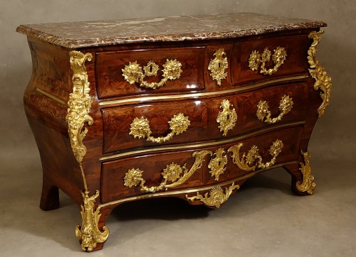 18th century - French Regence Commode with faun and lion masks by Criaerd