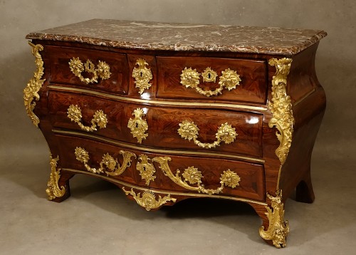 French Regence - French Regence Commode with faun and lion masks by Criaerd