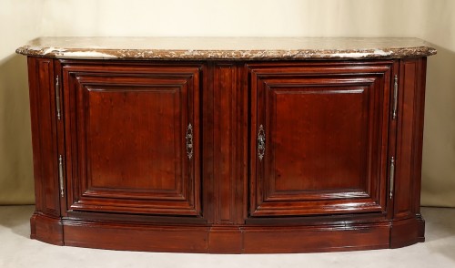 Impressionnant buffet de chasse en acajou massif de Saint-Domingue - Mobilier Style 