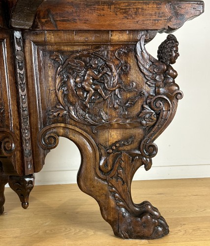 Antiquités - Florentine ceremonial table, early 16th century in Tuscany.