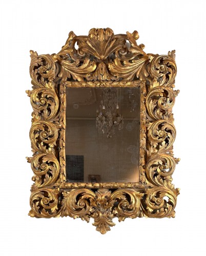 Large Florentine mirror, 17th century Tuscany
