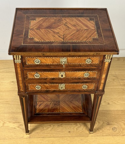 Furniture  - A Louis XVI salon writing table from the last quarter of the 18th century 