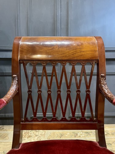 Empire - Pair of Empire period armchairs