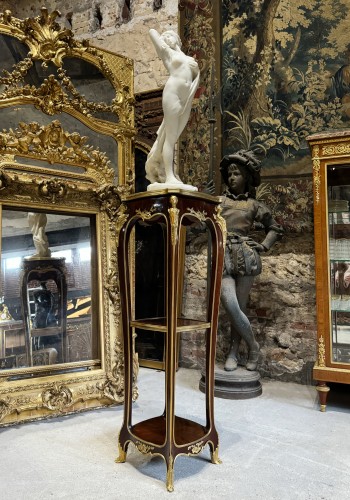 Sellette en acajou et bronzes dorés d’époque Napoléon III - Napoléon III