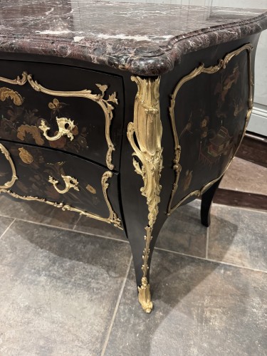 Commode en laque de Chine attribué à la Maison Jansen - Napoléon III