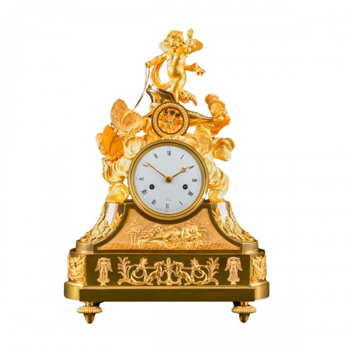 Empire chariot clock “Allegory of Day and Night”