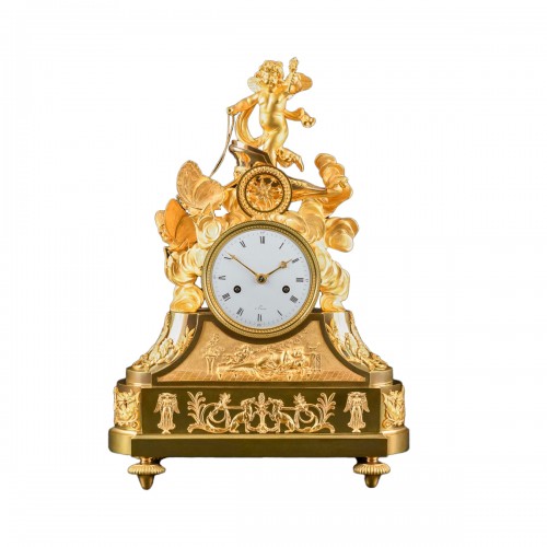 Empire chariot clock “Allegory of Day and Night”