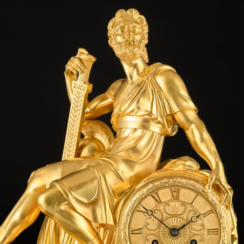 19th century - Empire mantel clock “Odysseus” signed by P.P. Thomire and Moinet