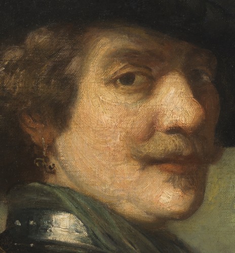 Portrait de Rembrandt – Ecole hollandaise du 18e siècle - Galerie Thierry Matranga