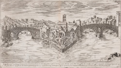  - Les vestiges de l’Antiquité à Rome, 3 planches – Etienne Dupérac (c. 1525 – 1601)