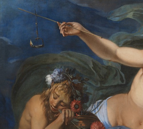 Allégorie de la Vigilance et de l’Oubli de l’Amour – Pietro Liberi (1614 – 1687) - 