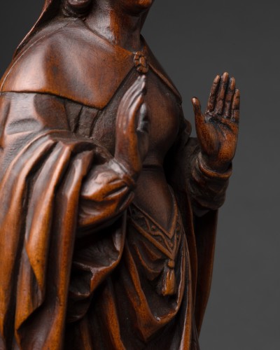 Statuette en buis – Flandres 16e /17e siècle - 