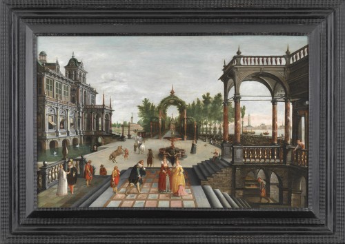 Palais imaginaire à Venise - Atelier de Hans Vredeman de Vries (1526/27 – 1607)