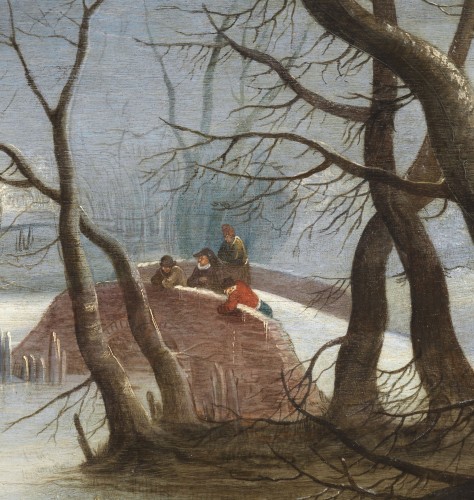 Paysage d’hiver – Attribué à Denys van Alsloot (c. 1568 – c. 1626) - Galerie Thierry Matranga