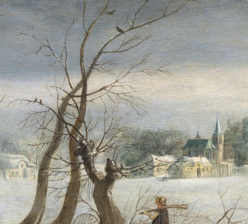 Paysage d’hiver – Attribué à Denys van Alsloot (c. 1568 – c. 1626) - 