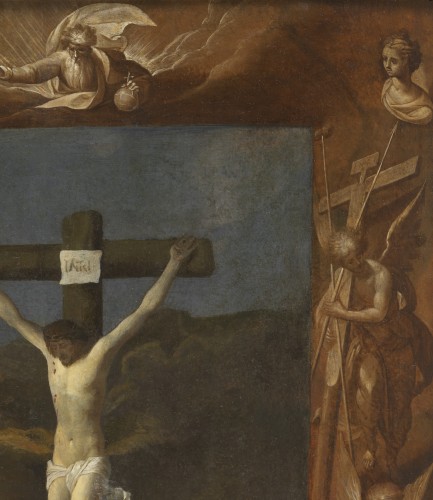 XVIIe siècle - La Passion du Christ – Ecole française du 17e siècle, entourage de Lubin Baugin