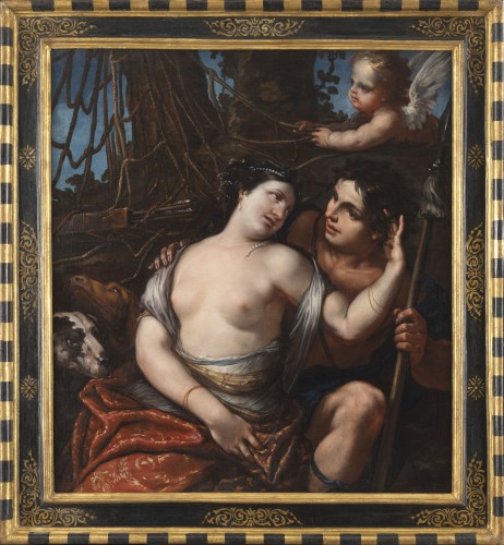 Vénus et Adonis – Attribué à Antonio Bellucci (1654 – 1726)