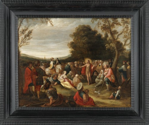 The Preaching of Saint John the Baptist - Workshop by Frans II Francken (1581 - 1641)