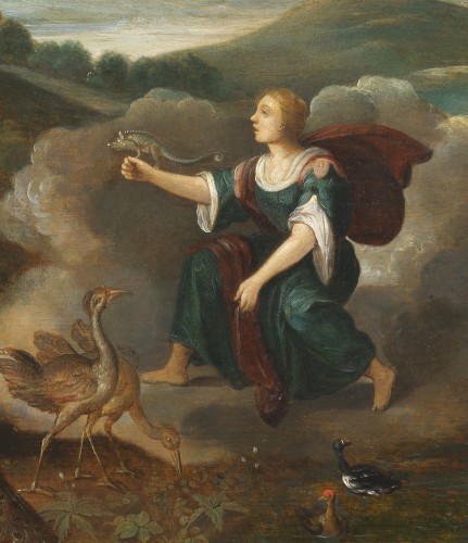 Tableaux et dessins Tableaux XVIIe siècle - Allégorie de l’air - attribué à Adriaen van Stalbemt ( 1580 - 1662)