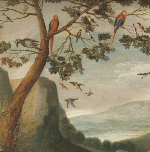 Allégorie de l’air - attribué à Adriaen van Stalbemt ( 1580 - 1662) - 