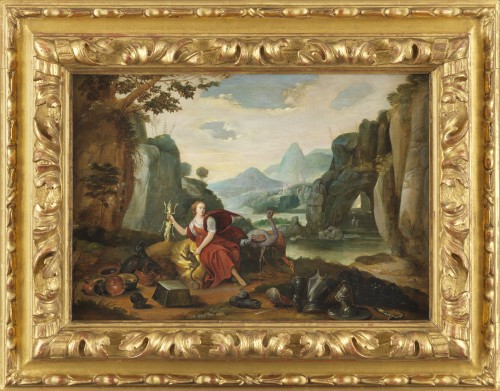 Allégorie du feu - attribué à Adriaen van Stalbemt (1580 - 1662)