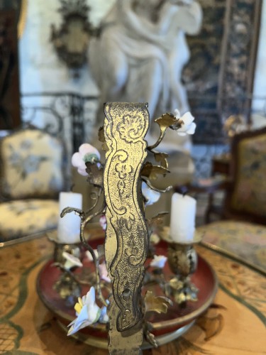 Louis XV period screen candlestick - 