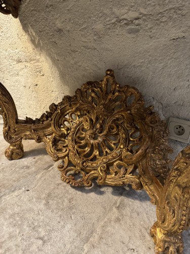 Console d'époque Régence attribuée à François Roumier - Régence