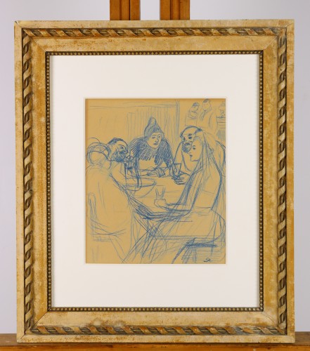 Le repas de noces - Théophile Alexandre Steinlen (1859-1923) - Tableaux et dessins Style Art nouveau