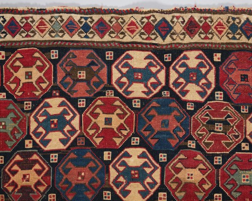 Tapestry & Carpet  - Reverse Soumac panel, early 19th century