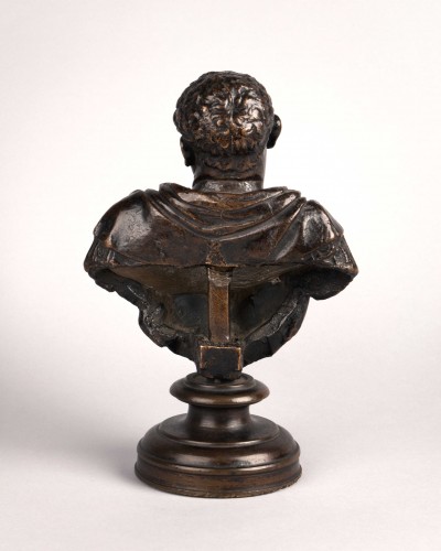 Buste en bronze d'un empereur romain, Italie XVIe siècle - ArtHistorical