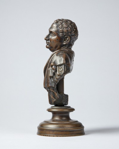 Buste en bronze d'un empereur romain, Italie XVIe siècle - ArtHistorical