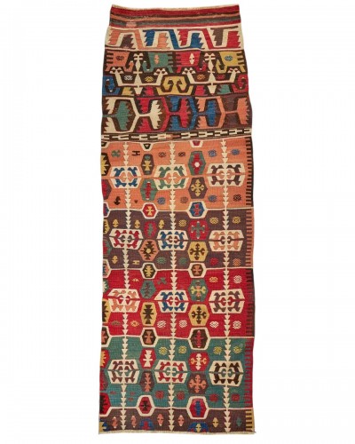 Fragment de kilim anatolien du début du XIXe siècle