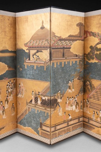 La visite de Dong Fang Shuo à la reine mère de l’Ouest, XVIIe siècle - Arts d