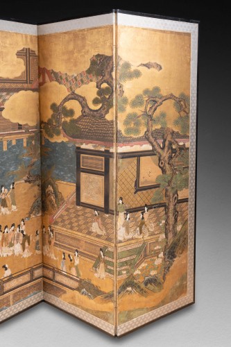 La visite de Dong Fang Shuo à la reine mère de l’Ouest, XVIIe siècle - Franck Baptiste Paris