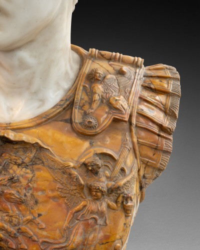 Napoléon III - Bust of Emperor Augustus, Rome circa 1865