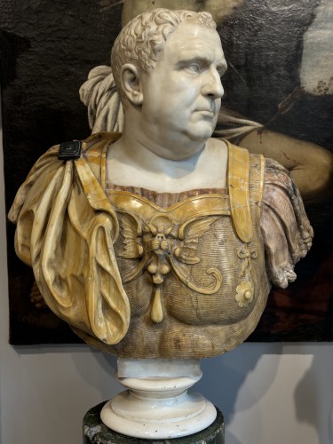 Restauration - Charles X - Buste de l’empereur Vitellius, Rome vers 1820
