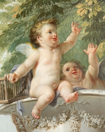 Les enfants oiseleurs ou l’air, J.F Parrocel 1764 - Franck Baptiste Paris