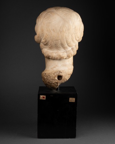 Caracalla child, marble head - Italy late Renaissance - Renaissance