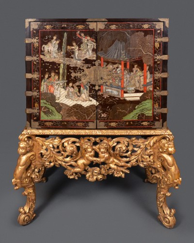 Coromandel lacquer cabinet circa 1680-1700 - 