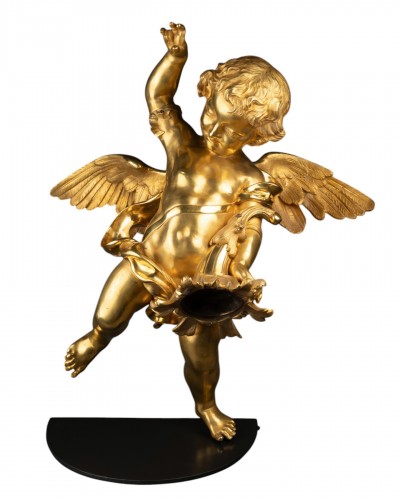 Ormolu  bronze angel, Italy, 18th century